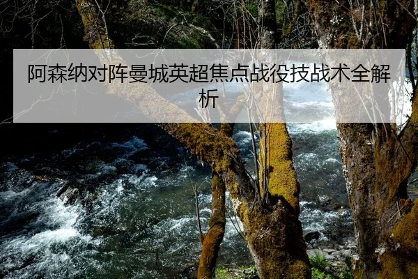 阿森纳对阵曼城英超焦点战役技战术全解析